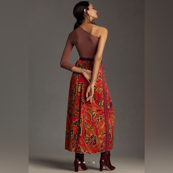 Farm Rio x Anthropologie Cool Tropical Maxi Skirt - Picture 4 of 7